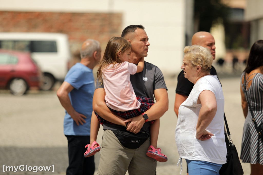 Protest w Głogowie przeciwko nielegalnym migrantom