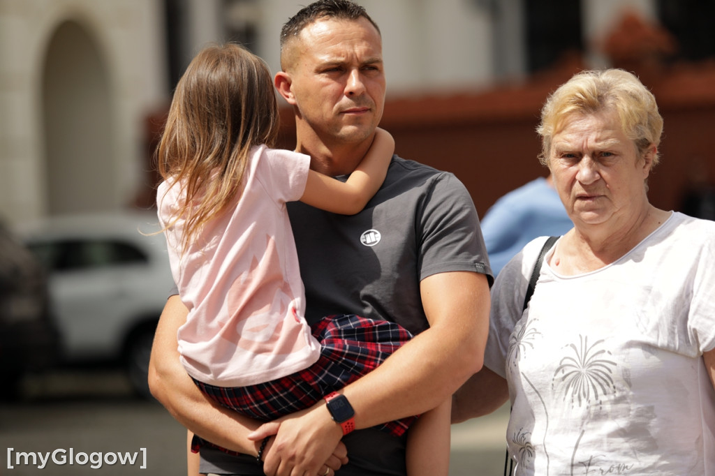 Protest w Głogowie przeciwko nielegalnym migrantom