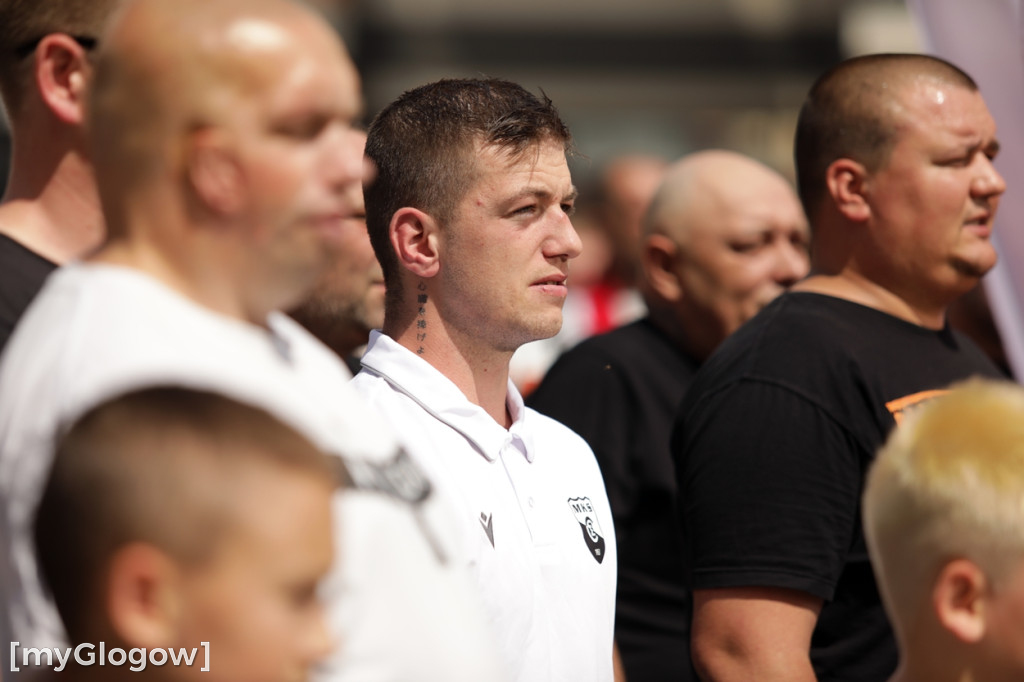 Protest w Głogowie przeciwko nielegalnym migrantom