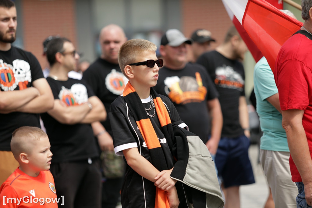 Protest w Głogowie przeciwko nielegalnym migrantom