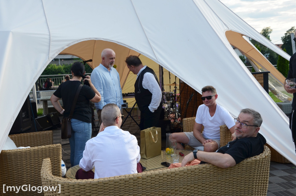 Koncert zespołu Alert RCB na głogowskiej marinie