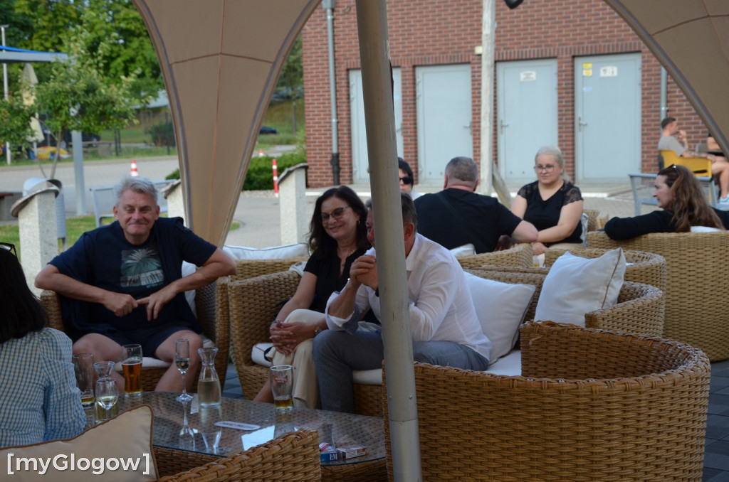 Koncert zespołu Alert RCB na głogowskiej marinie