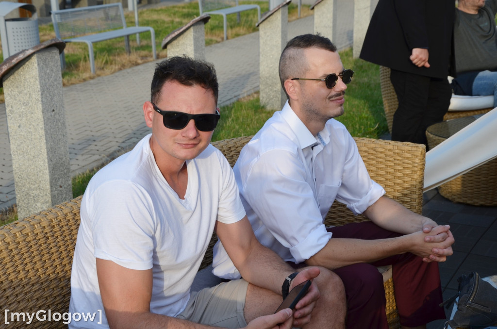 Koncert zespołu Alert RCB na głogowskiej marinie