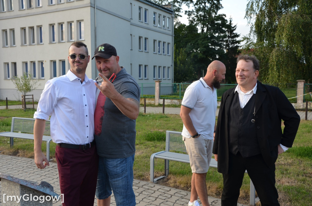 Koncert zespołu Alert RCB na głogowskiej marinie