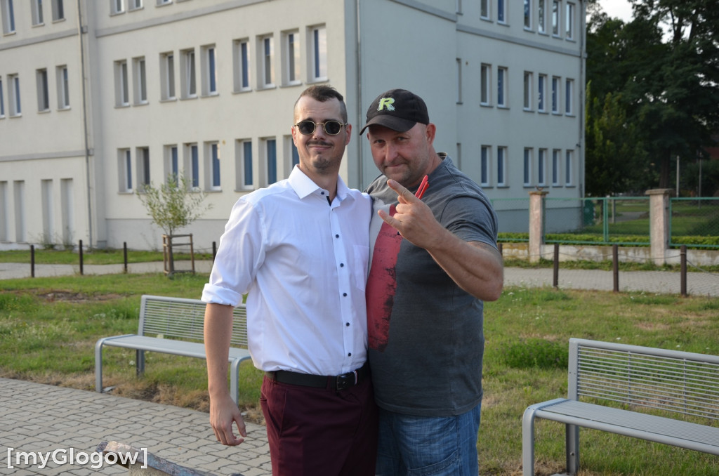Koncert zespołu Alert RCB na głogowskiej marinie