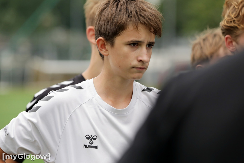 Juniorzy Chrobrego Głogów grali z Lechią