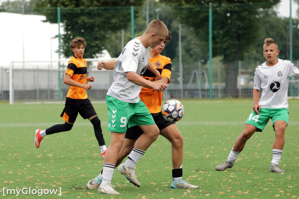 Juniorzy Chrobrego Głogów grali z Lechią