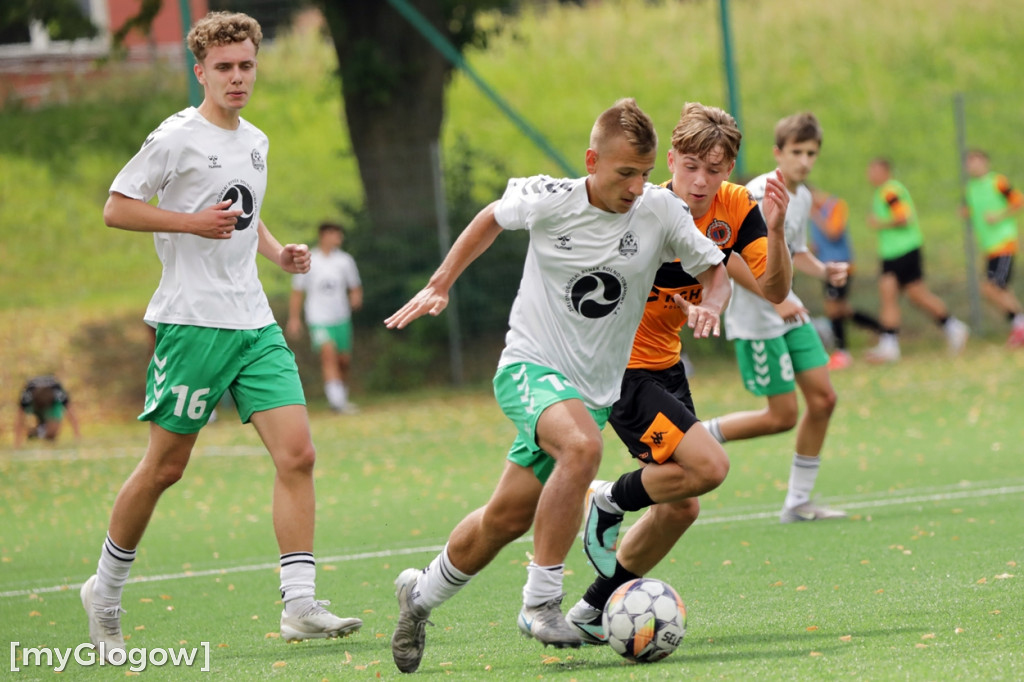 Juniorzy Chrobrego Głogów grali z Lechią