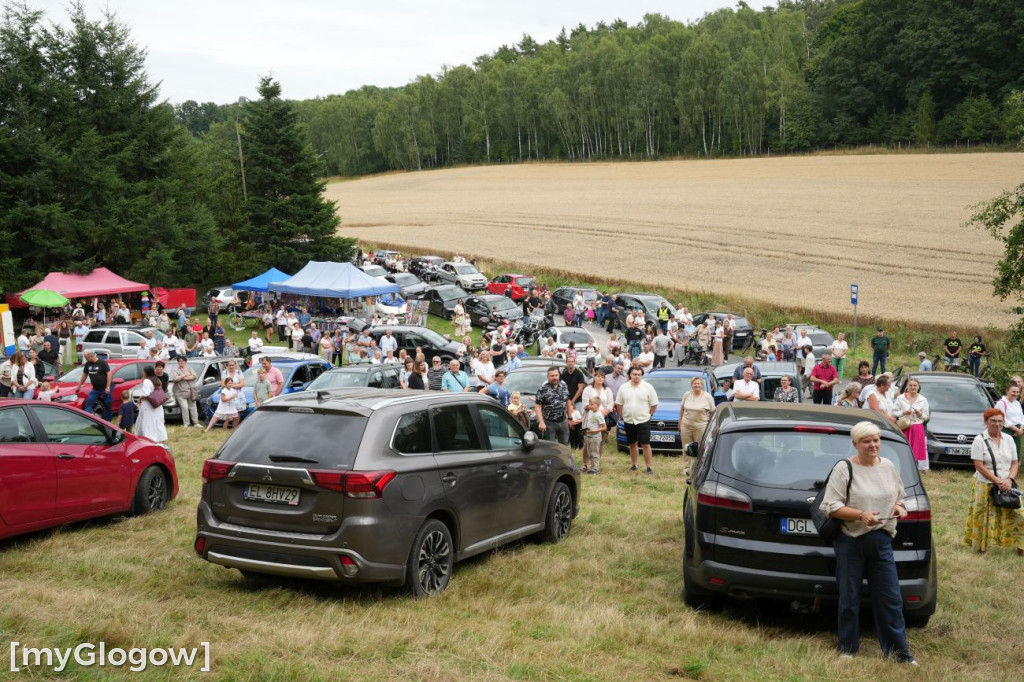Święcenie aut na Gorze Św. Anny