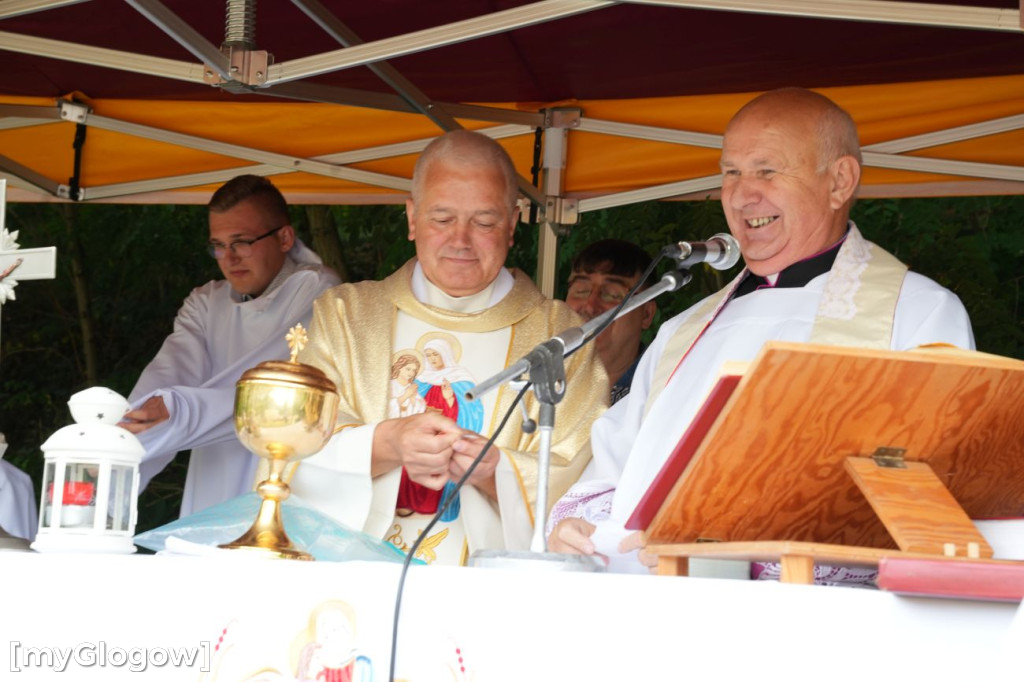Święcenie aut na Gorze Św. Anny