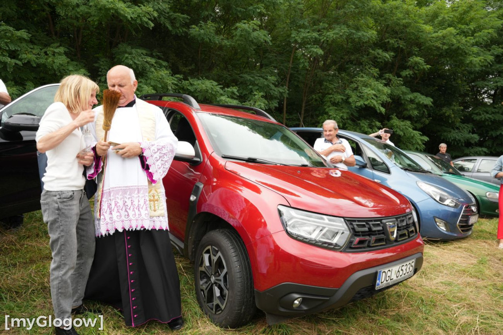 Święcenie aut na Gorze Św. Anny