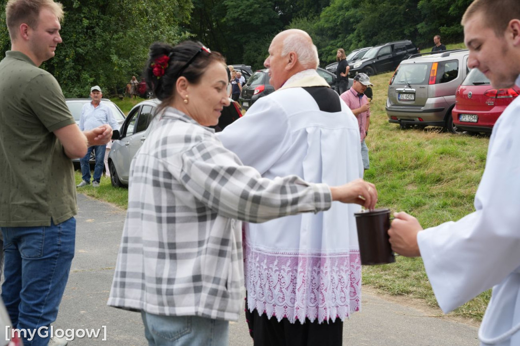 Święcenie aut na Gorze Św. Anny