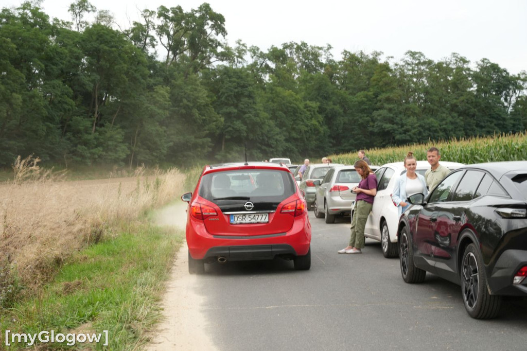Święcenie aut na Gorze Św. Anny