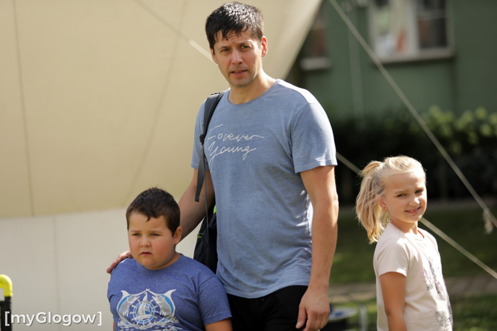Całe rodziny bawiły się na osiedlu w Głogowie