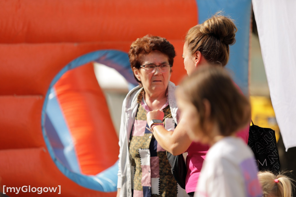 Całe rodziny bawiły się na osiedlu w Głogowie