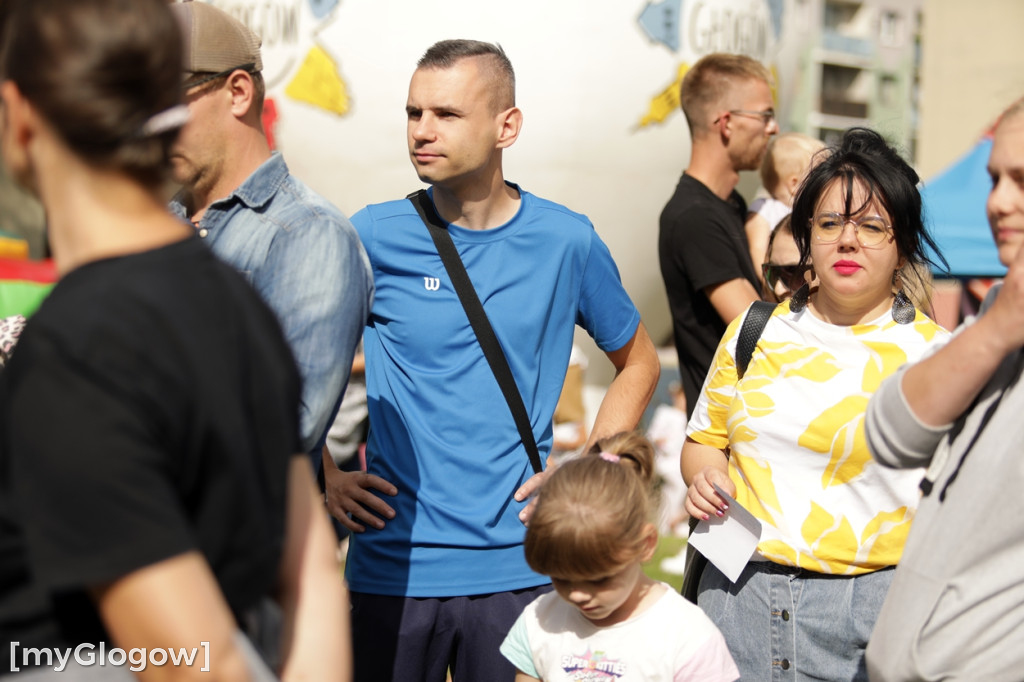 Całe rodziny bawiły się na osiedlu w Głogowie