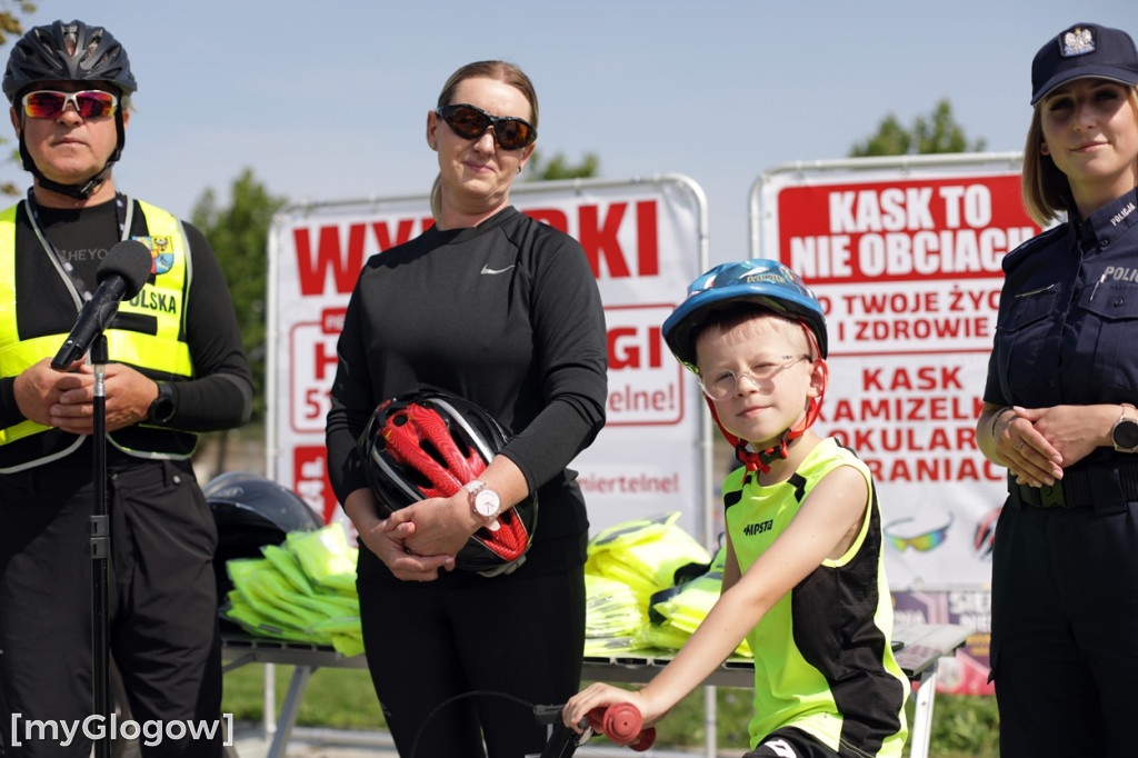 Taka akcja w Głogowie! Zachęcają do jazdy w kasku