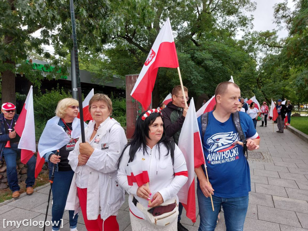 Głogowianie na zaprzysiężeniu prezydenta RP