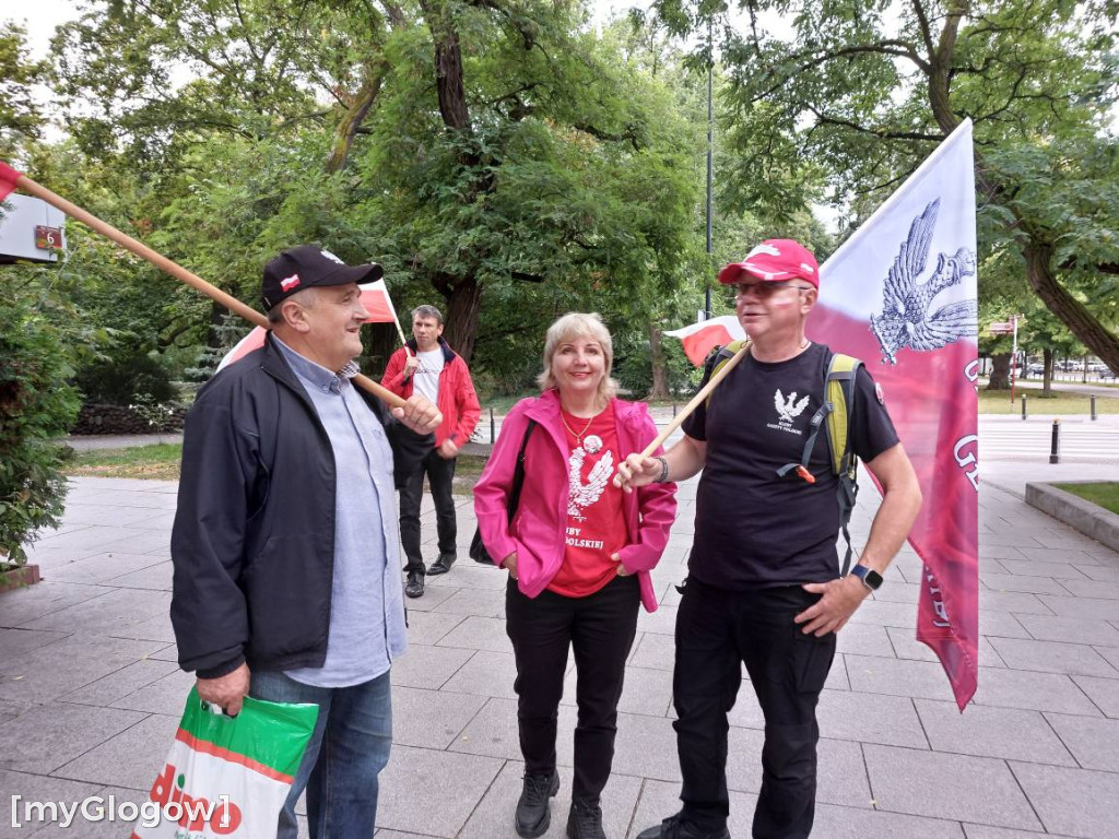Głogowianie na zaprzysiężeniu prezydenta RP