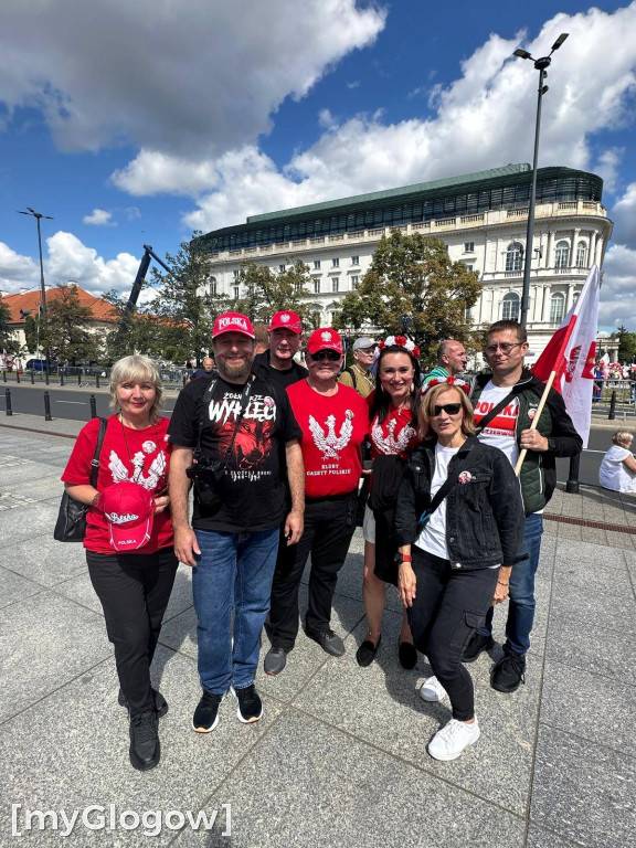 Głogowianie na zaprzysiężeniu prezydenta RP