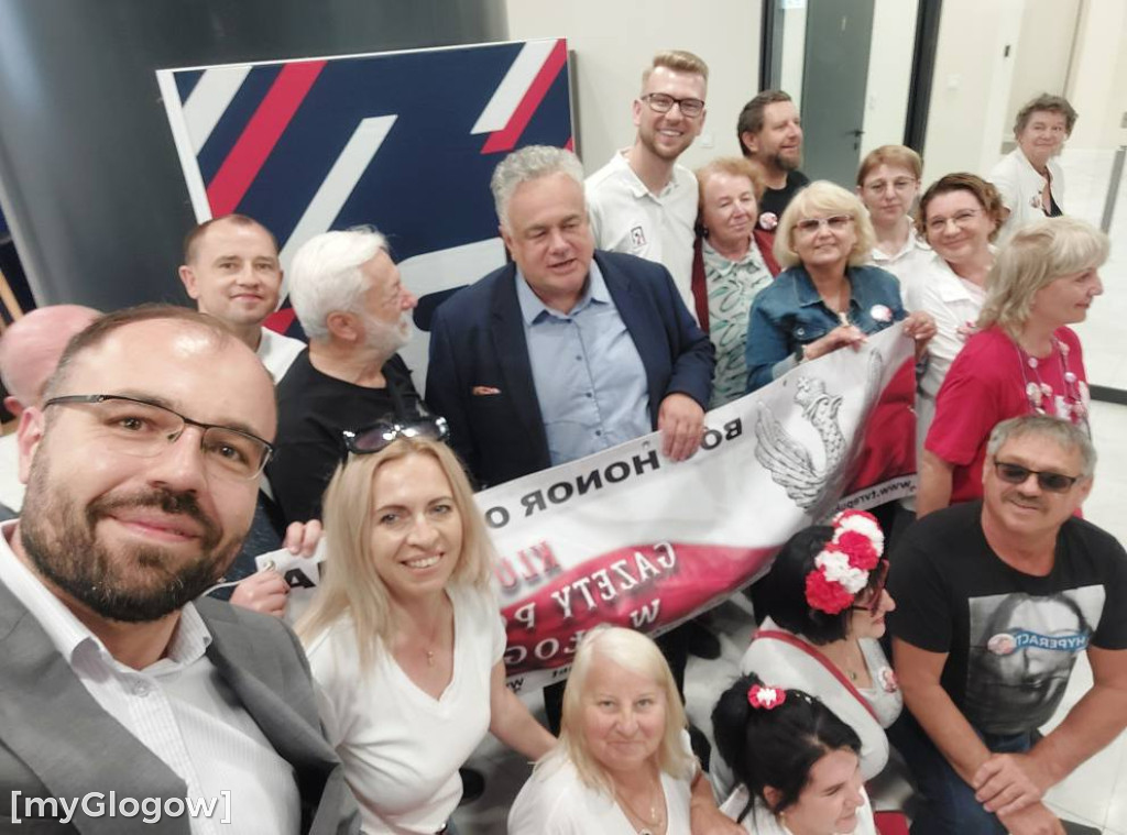 Głogowianie na zaprzysiężeniu prezydenta RP