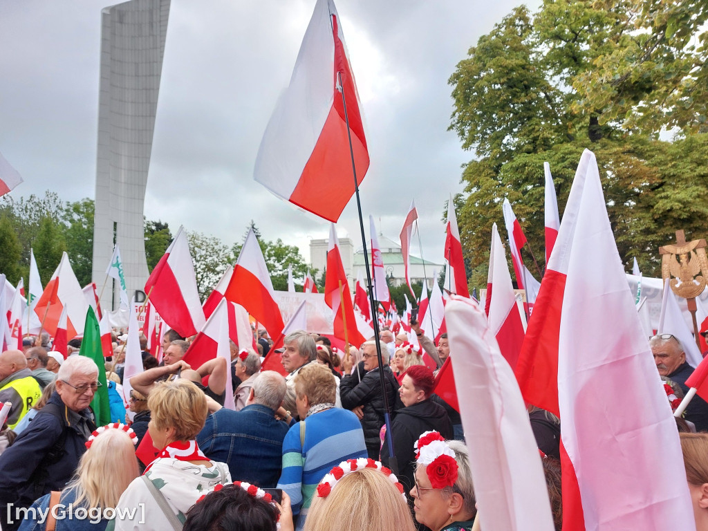 Głogowianie na zaprzysiężeniu prezydenta RP