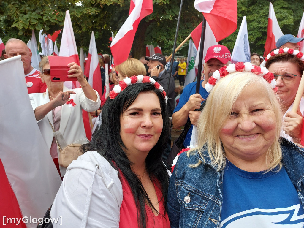 Głogowianie na zaprzysiężeniu prezydenta RP