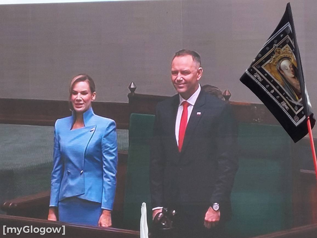 Głogowianie na zaprzysiężeniu prezydenta RP