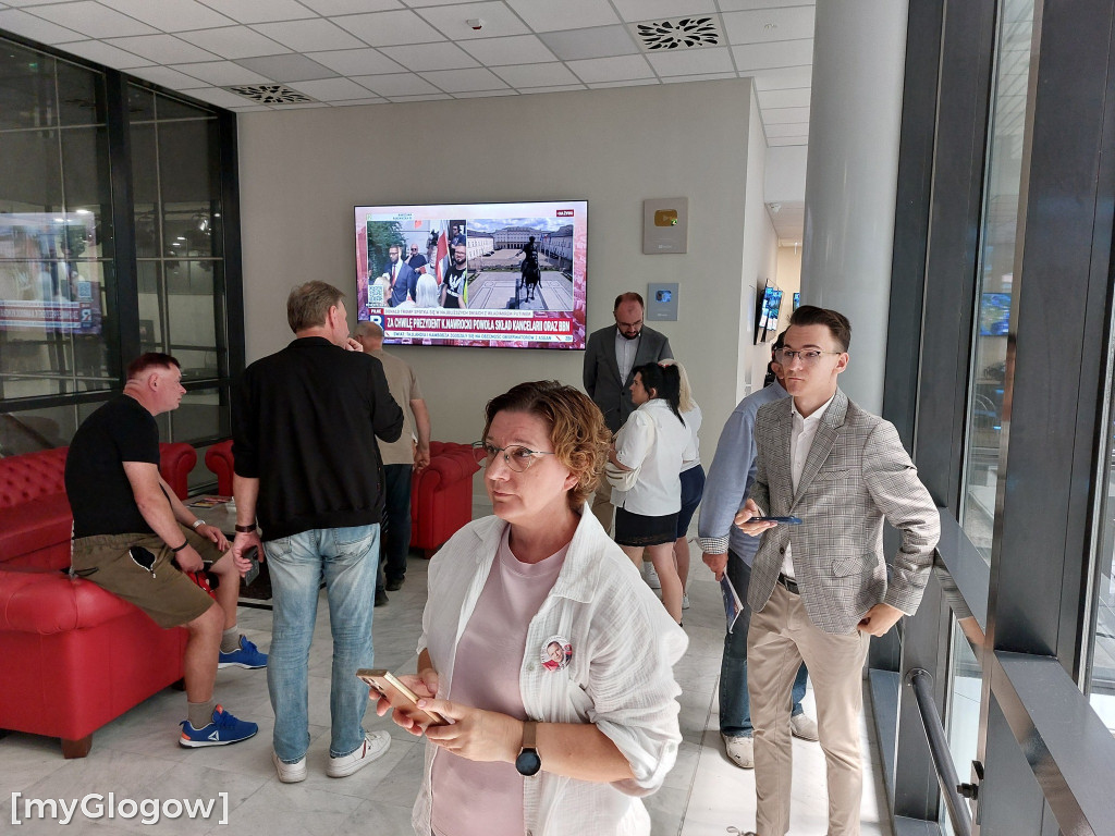 Głogowianie na zaprzysiężeniu prezydenta RP