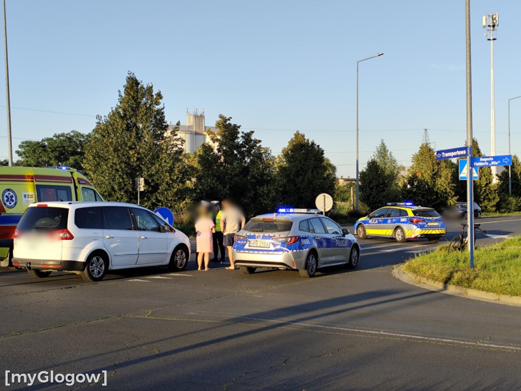 Potrącenie rowerzysty