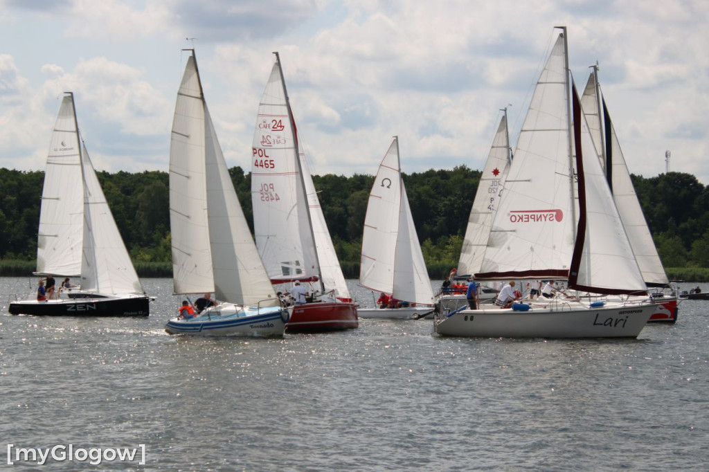 Regaty na Jeziorze Sławskim