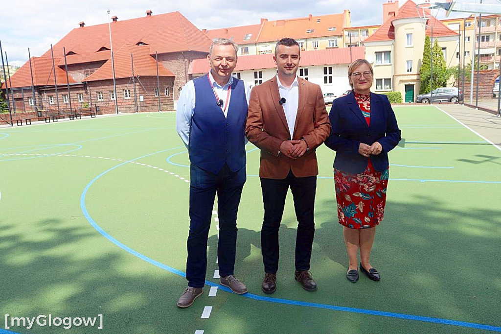 Nowe boisko w I LO