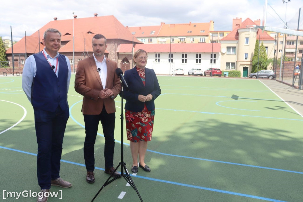 Nowe boisko w I LO