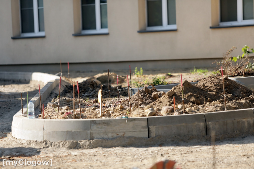 Trwa remont drogi pod szpitalem w Głogowie
