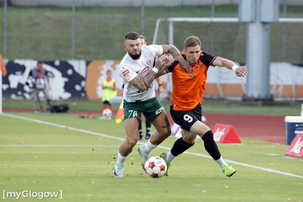 Chrobry Głogów przegrał derby ze Śląskiem Wrocław