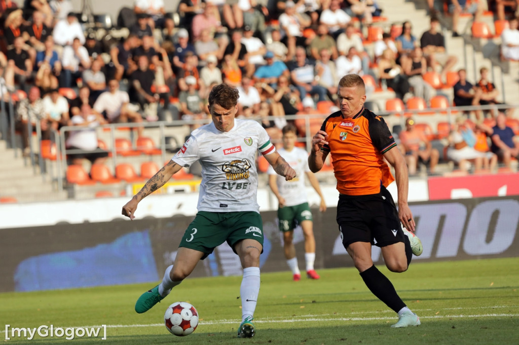 Chrobry Głogów przegrał derby ze Śląskiem Wrocław