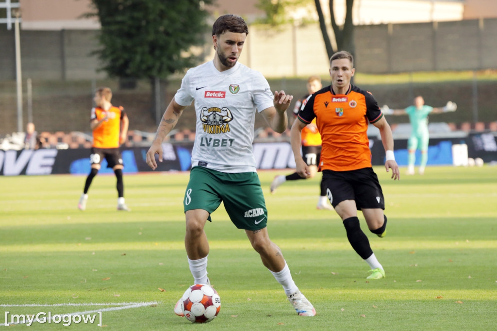 Chrobry Głogów przegrał derby ze Śląskiem Wrocław