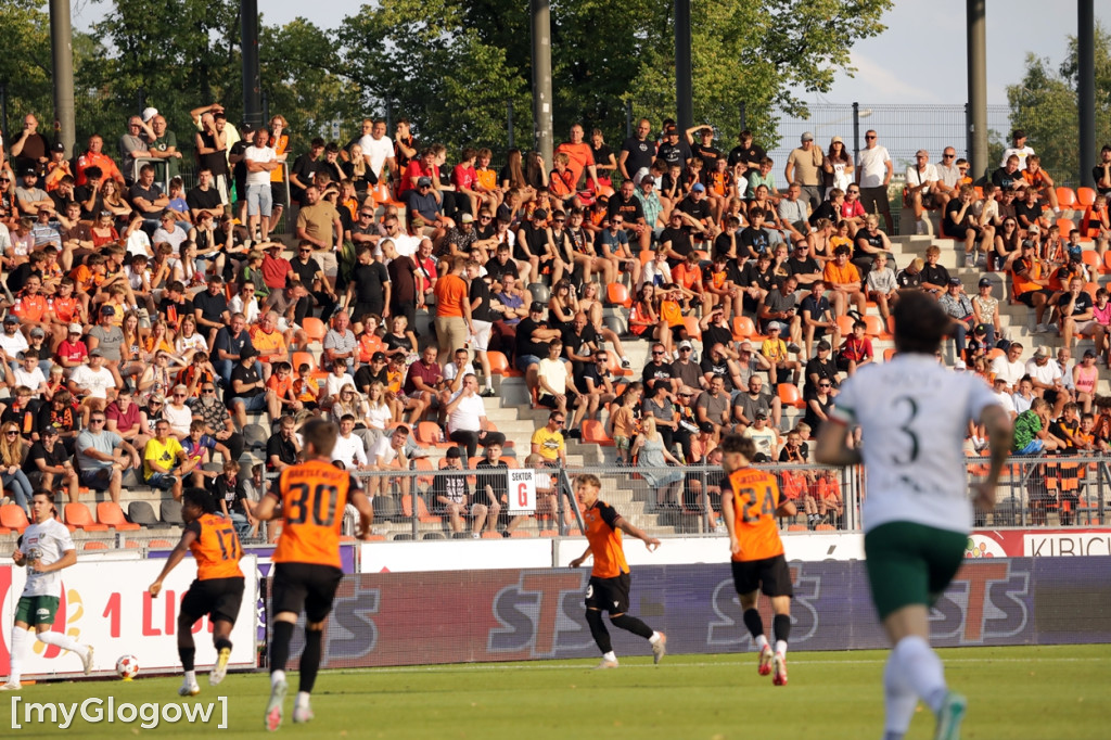 Chrobry Głogów przegrał derby ze Śląskiem Wrocław