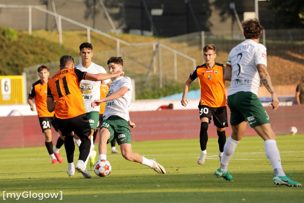 Chrobry Głogów przegrał derby ze Śląskiem Wrocław