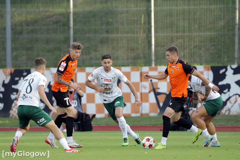 Chrobry Głogów przegrał derby ze Śląskiem Wrocław