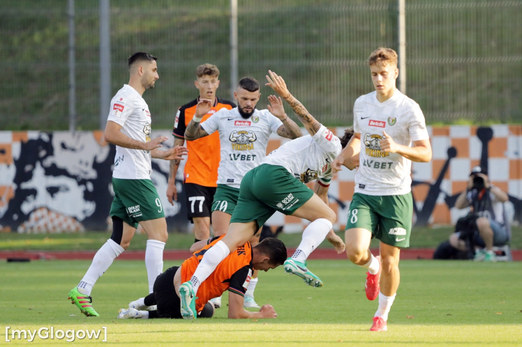 Chrobry Głogów przegrał derby ze Śląskiem Wrocław