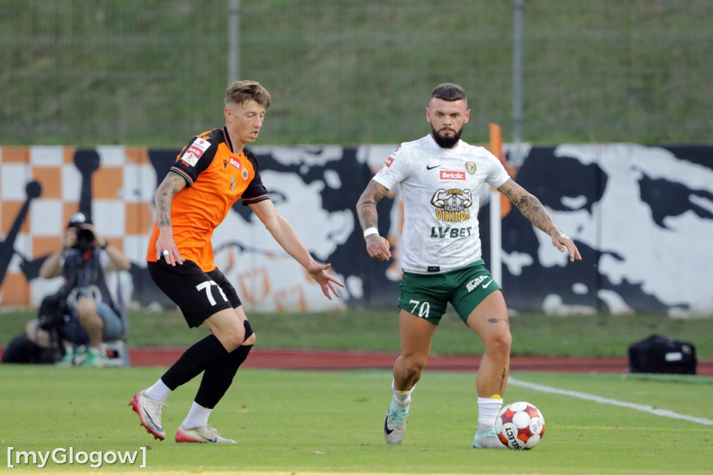 Chrobry Głogów przegrał derby ze Śląskiem Wrocław