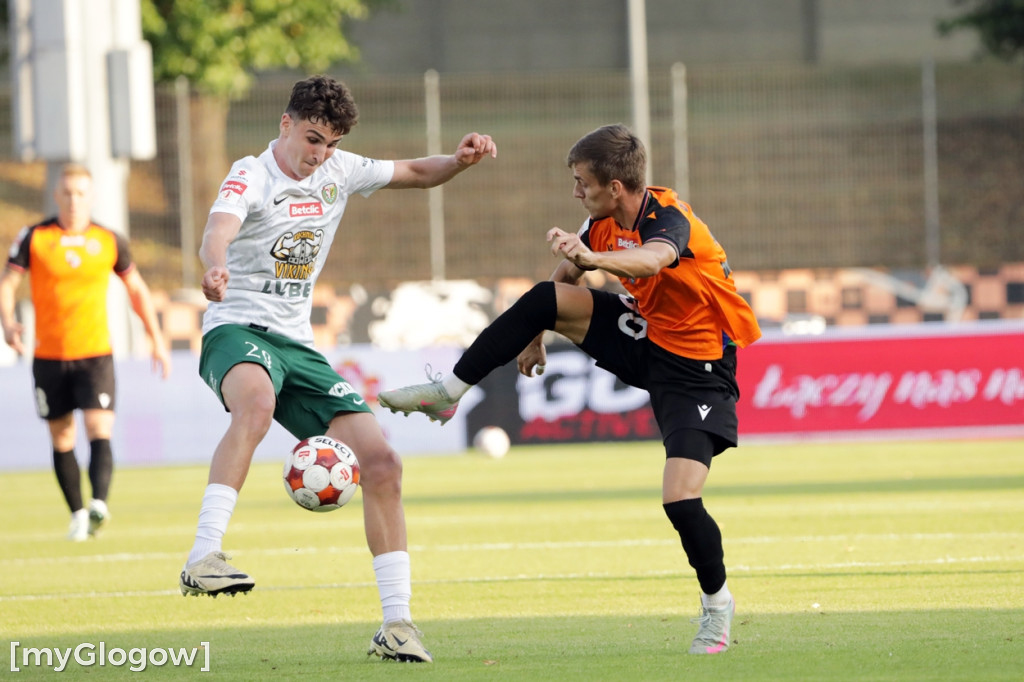 Chrobry Głogów przegrał derby ze Śląskiem Wrocław