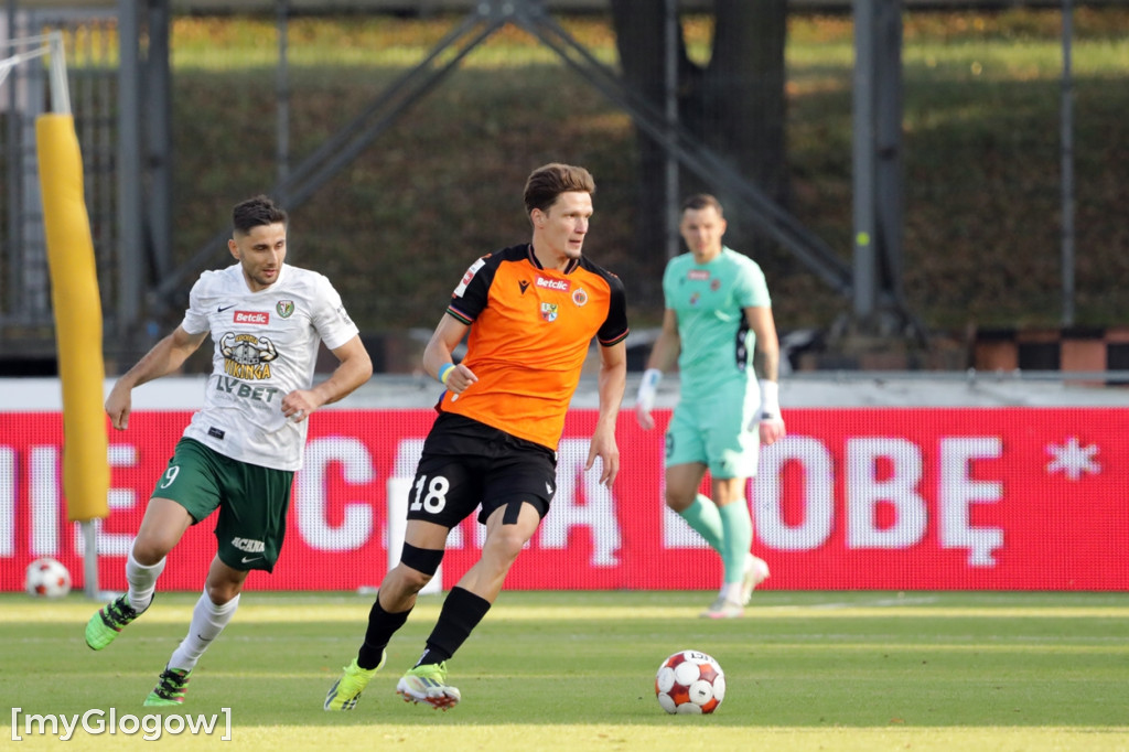 Chrobry Głogów przegrał derby ze Śląskiem Wrocław