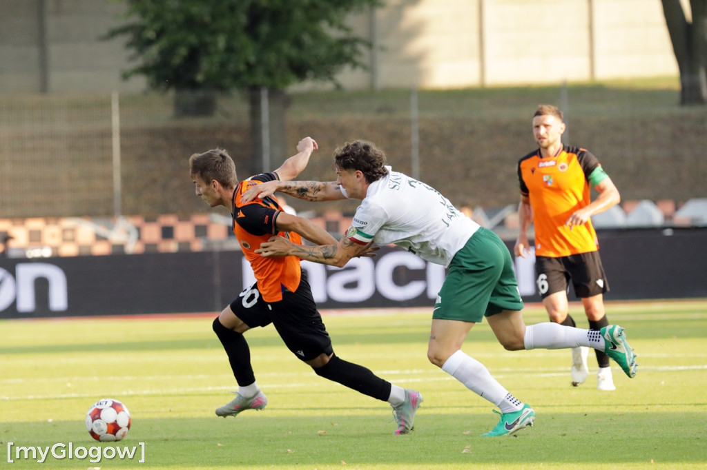 Chrobry Głogów przegrał derby ze Śląskiem Wrocław