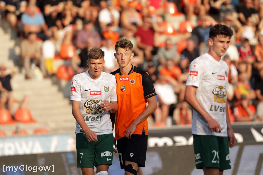 Chrobry Głogów przegrał derby ze Śląskiem Wrocław