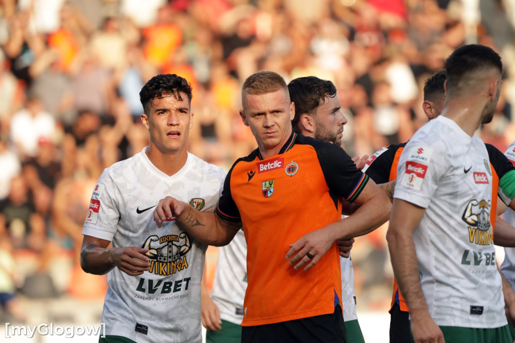 Chrobry Głogów przegrał derby ze Śląskiem Wrocław