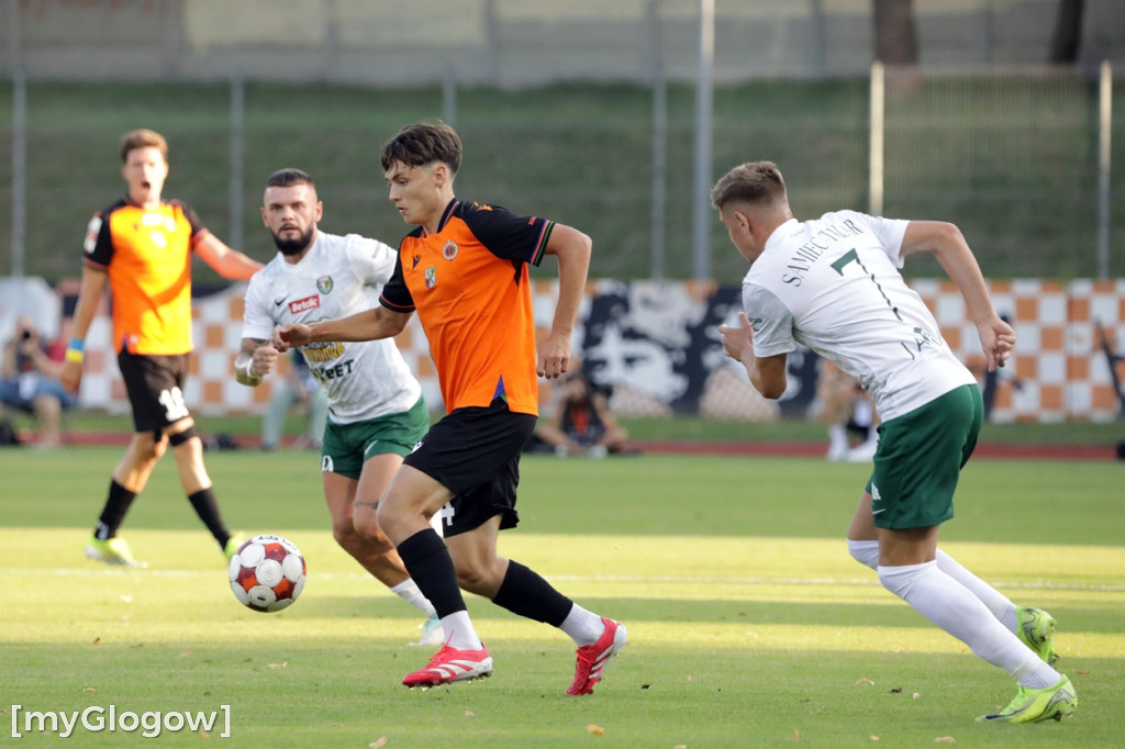 Chrobry Głogów przegrał derby ze Śląskiem Wrocław