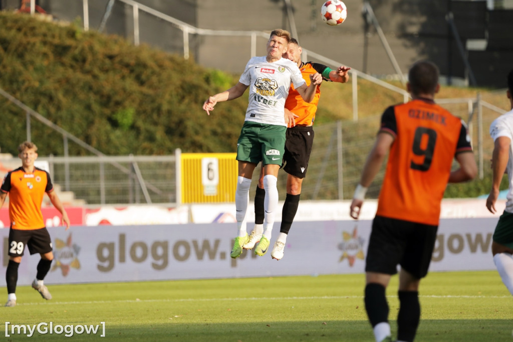 Chrobry Głogów przegrał derby ze Śląskiem Wrocław