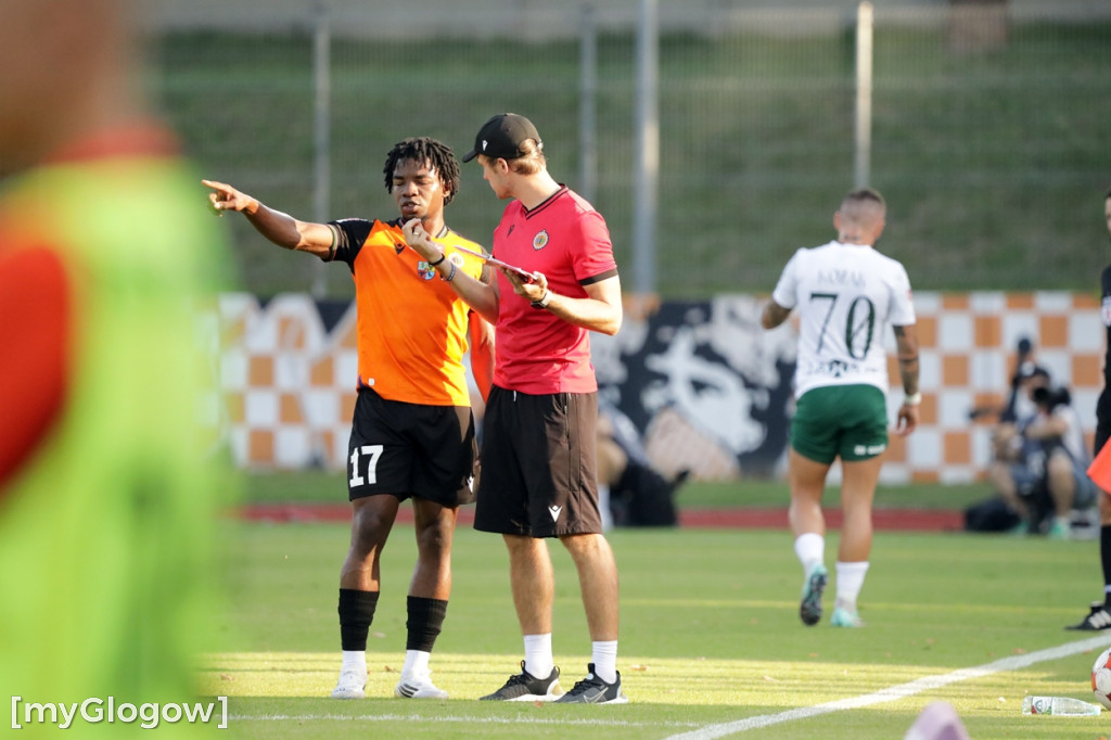 Chrobry Głogów przegrał derby ze Śląskiem Wrocław